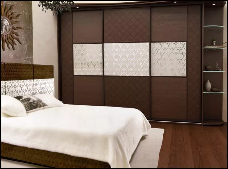 шкафе купе спальню размеры